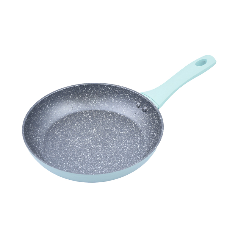 Koekenpan van gesmeed aluminium, grijs marmer