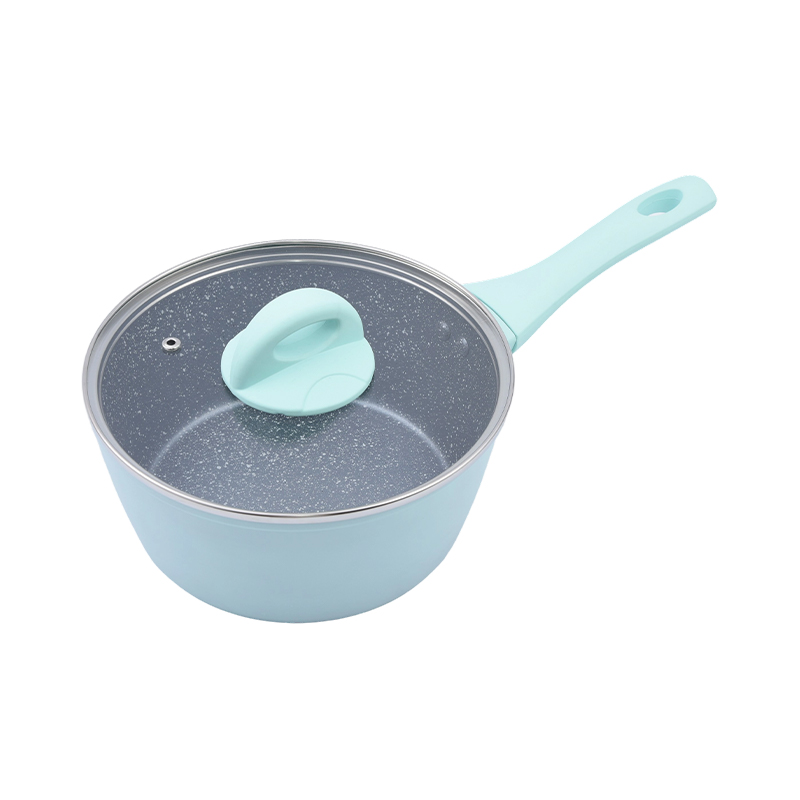 Gesmeed aluminium steelpan grijs marmer