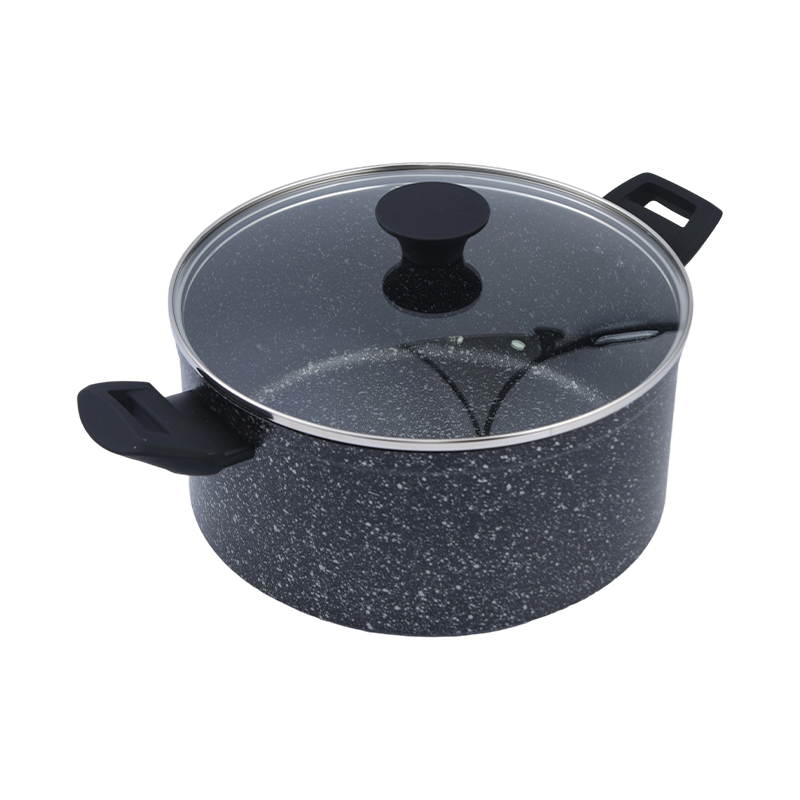 Gesmeed aluminium Rechte braadpan