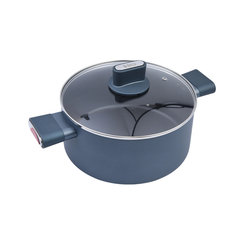 Rechte braadpan van geperst aluminium
