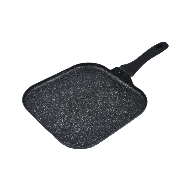 Geperste aluminium grillpan